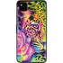 Neon Rainbow Cheetah with Rose by Sheena Pike Google Pixel 4a Skin
